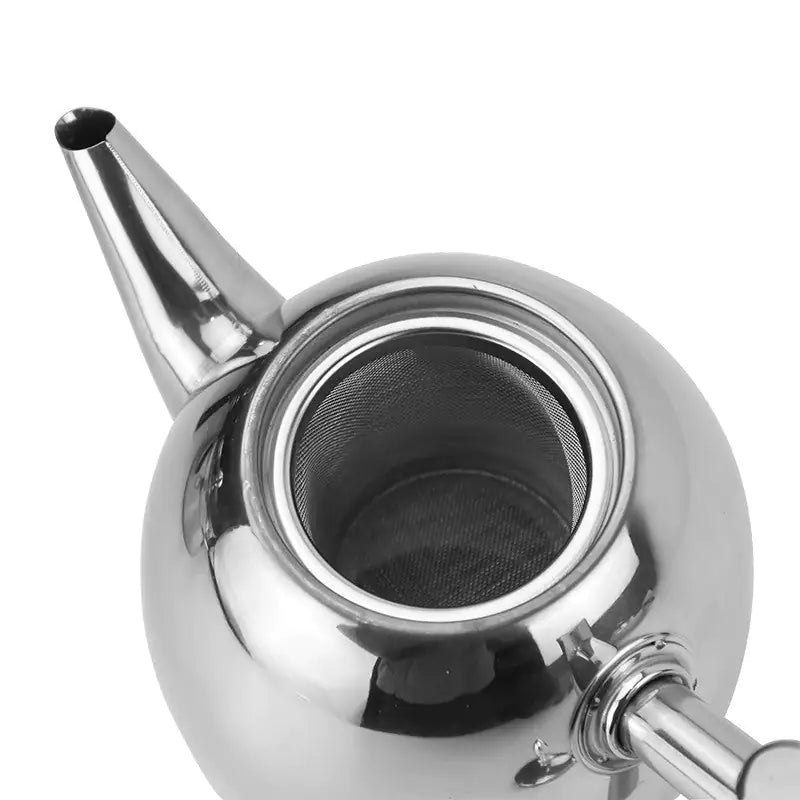 RVS theepot met zeef