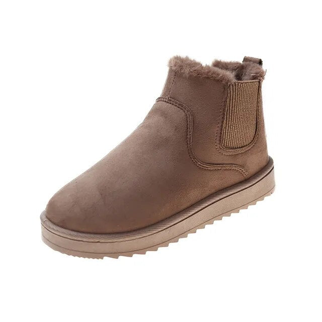 Comfy thermische slip-on snowboots