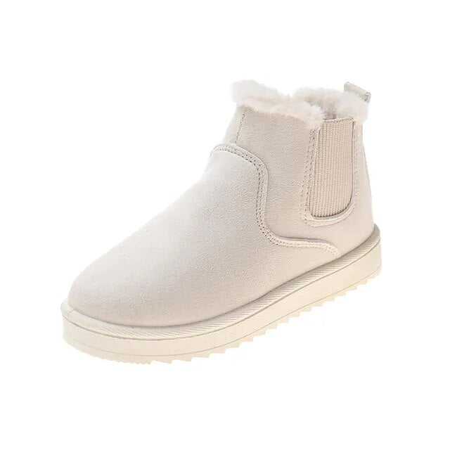 Comfy thermische slip-on snowboots