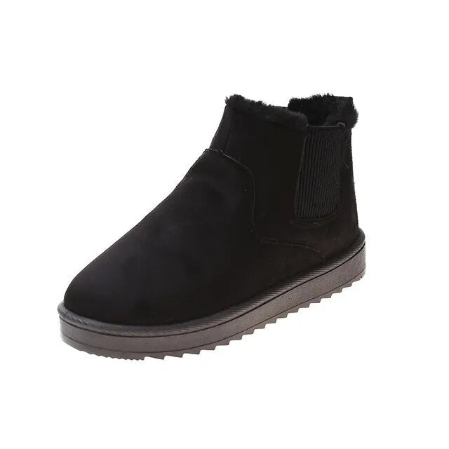 Comfy thermische slip-on snowboots