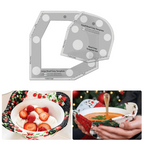 Bowl cozy sjabloon snij liniaal set