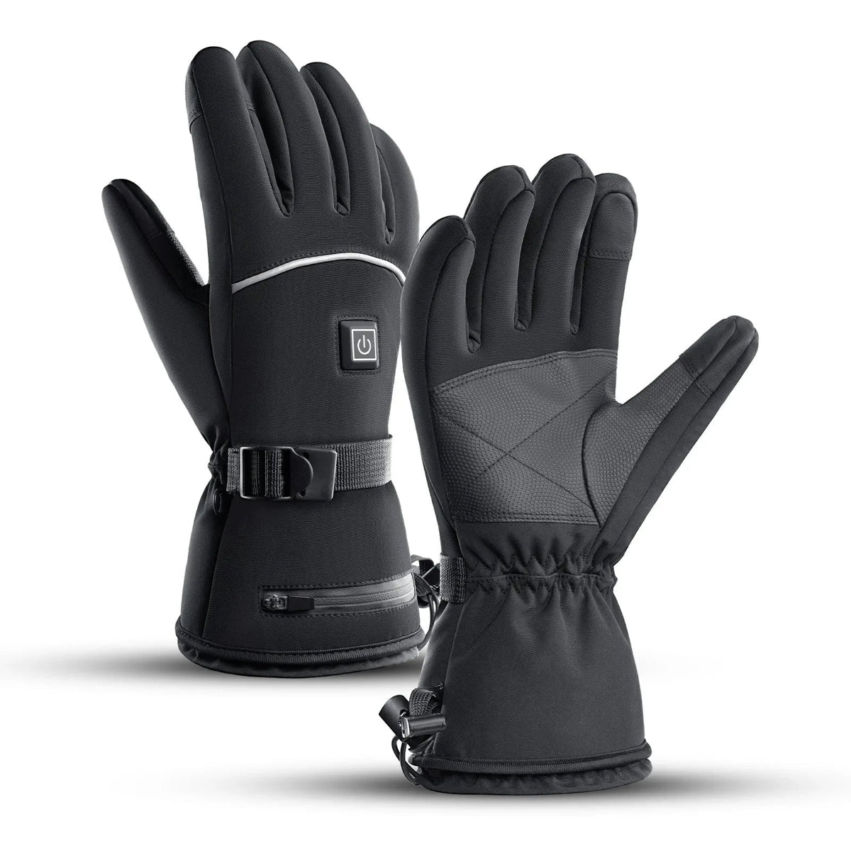 Verwarmde hanschoenen met antislip grip