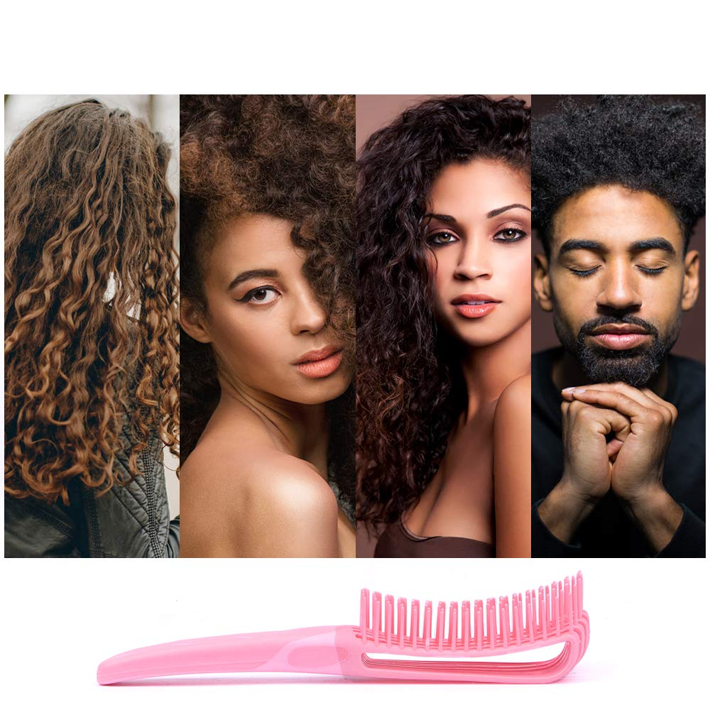 Borstel voor afrohaar