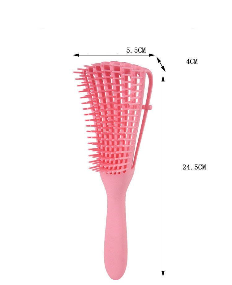 Borstel voor afrohaar