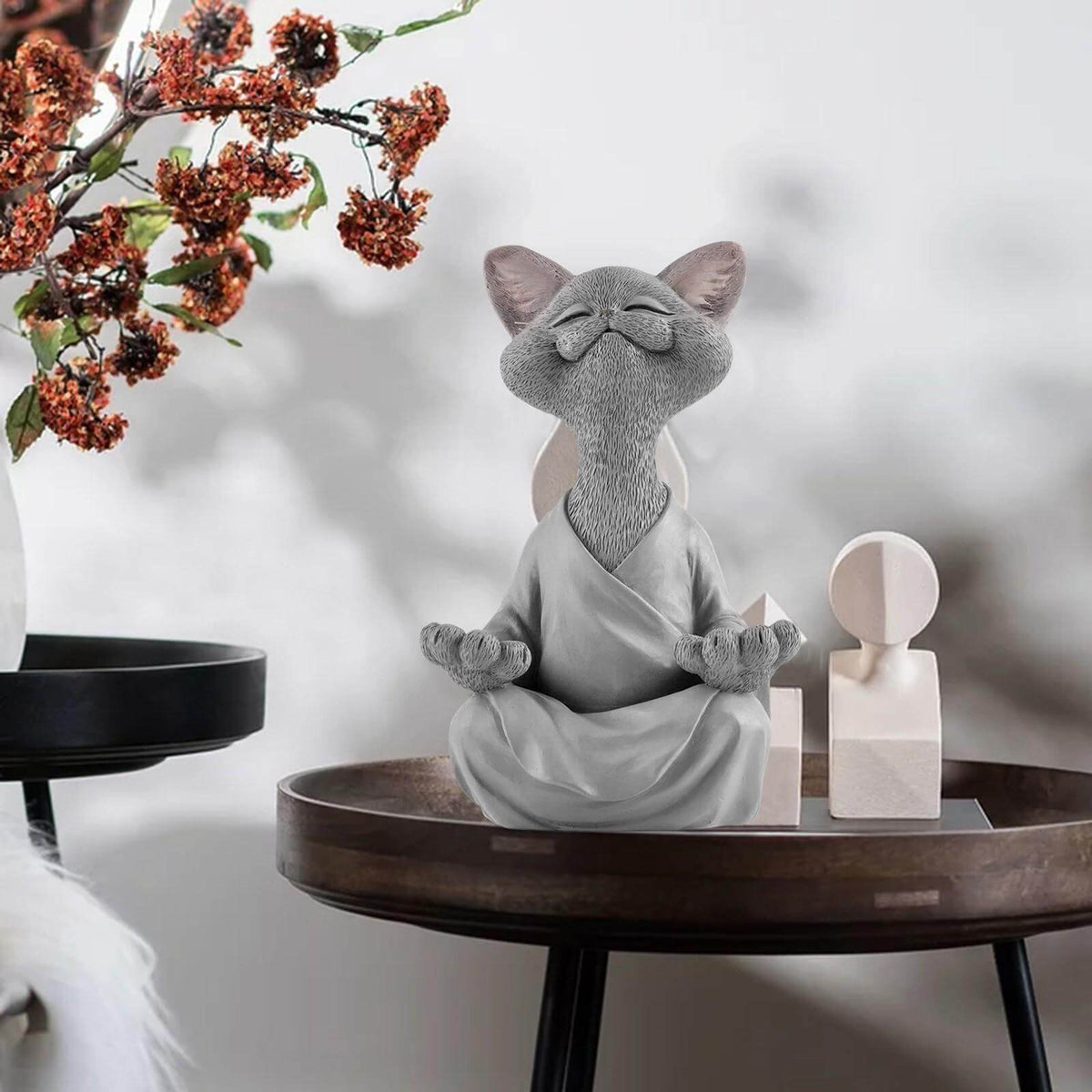 Boeddha katten beeldje