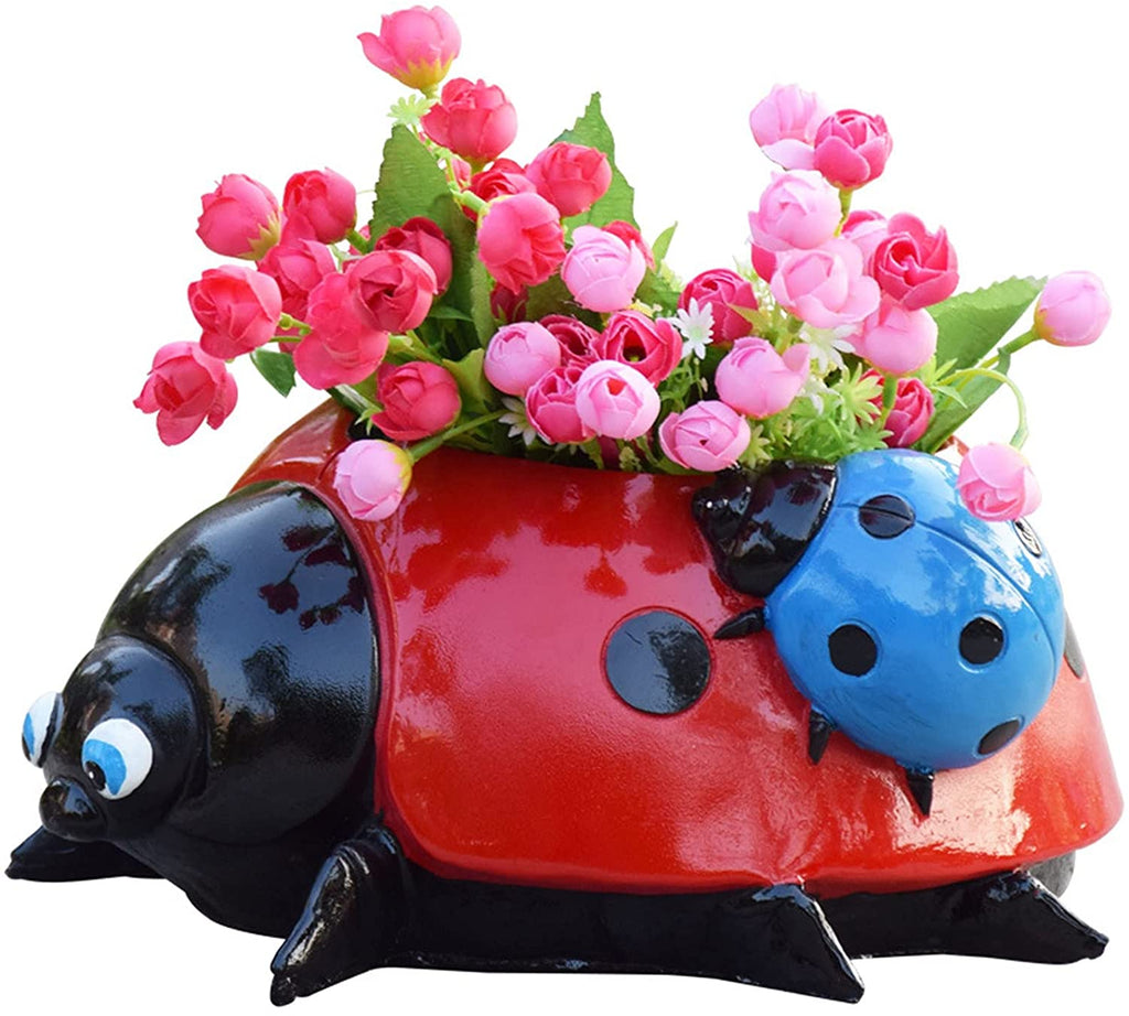 Lieveheersbeestje bloempot