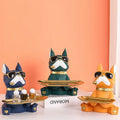 Bulldog decoratief beeldje – materiaal: Hars — afbeelding 1