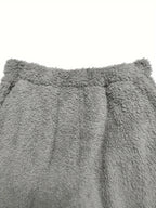 Warme coral fleece dames loungewear set