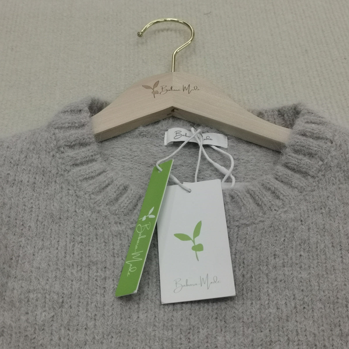 Oversized gebreide trui — afbeelding 13