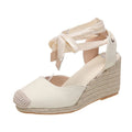 Espadrille sandalen voor dames