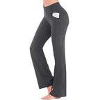 Dames yogabroek met hoge taille