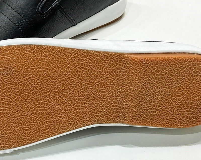 PU-leren heren slip-on sneakers