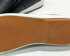PU-leren heren slip-on sneakers