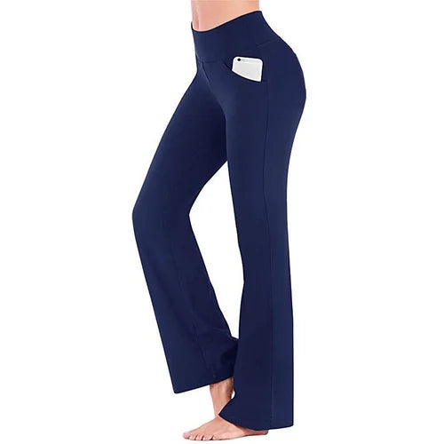 Dames yogabroek met hoge taille