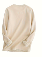 Comfy fleece sweatshirt