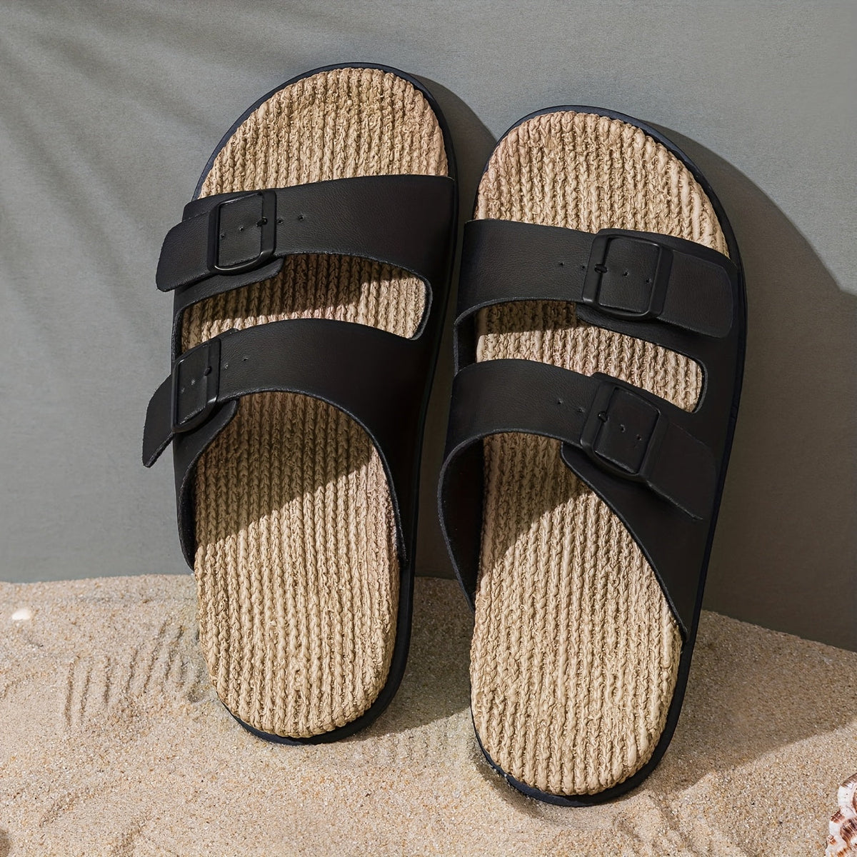 Heren zomer-slippers met verstelbare banden