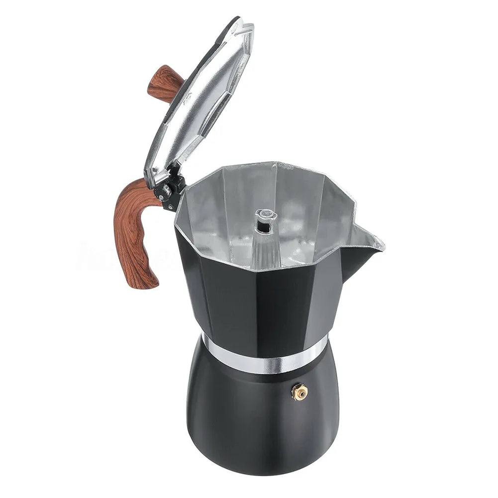 Percolator voor authentieke espresso onderweg