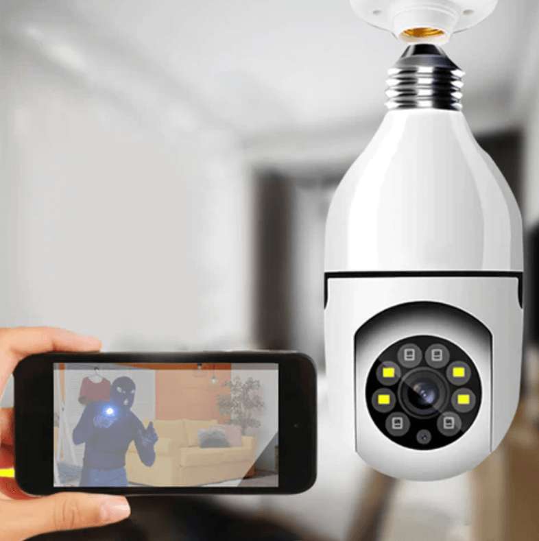 Draadloze wifi licht gloeilamp camera