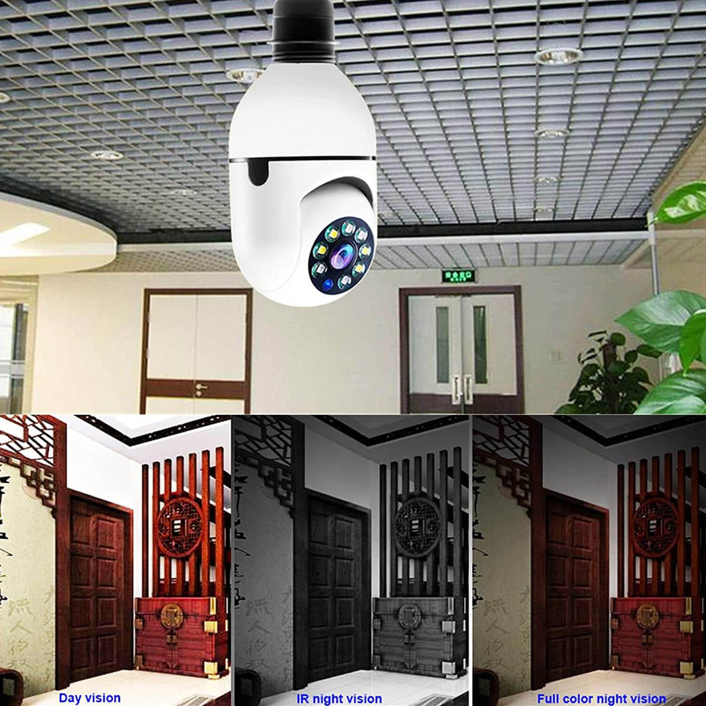 Draadloze wifi licht gloeilamp camera