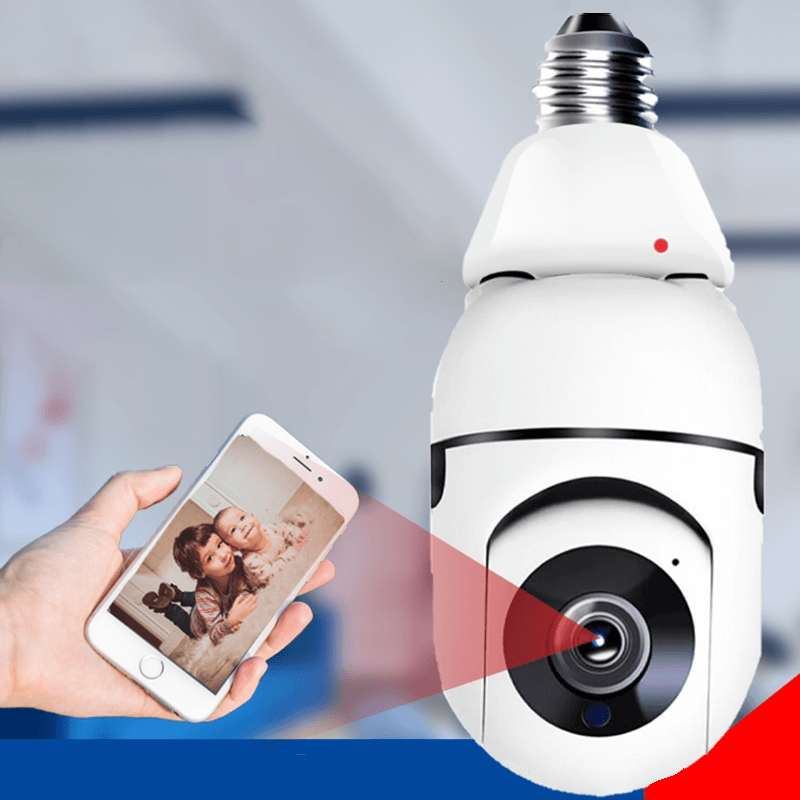Draadloze wifi licht gloeilamp camera
