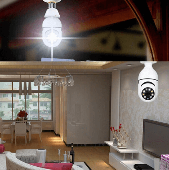Draadloze wifi licht gloeilamp camera