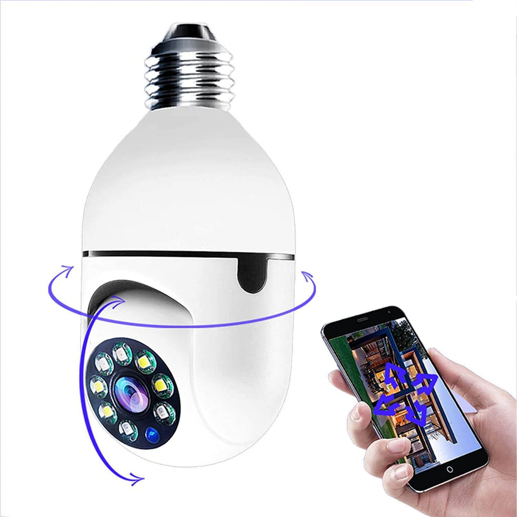 Draadloze wifi licht gloeilamp camera