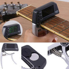 2-in-1 gitaar capo & tuner