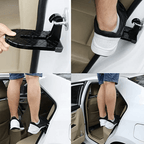 Opvouwbare auto dak rek opstap