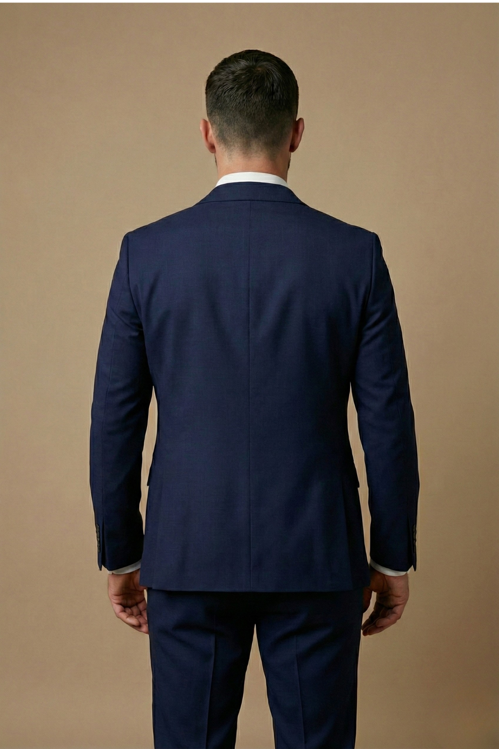 Ceyhun | Driedelig slim-fit herenpak met gilet en reverskraag