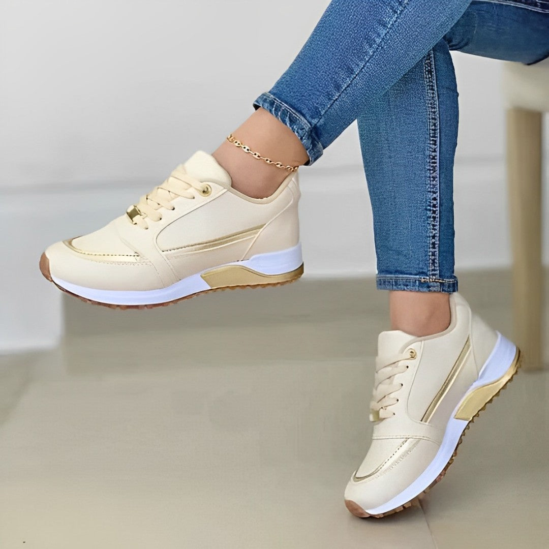 En comfortabele sneakers
