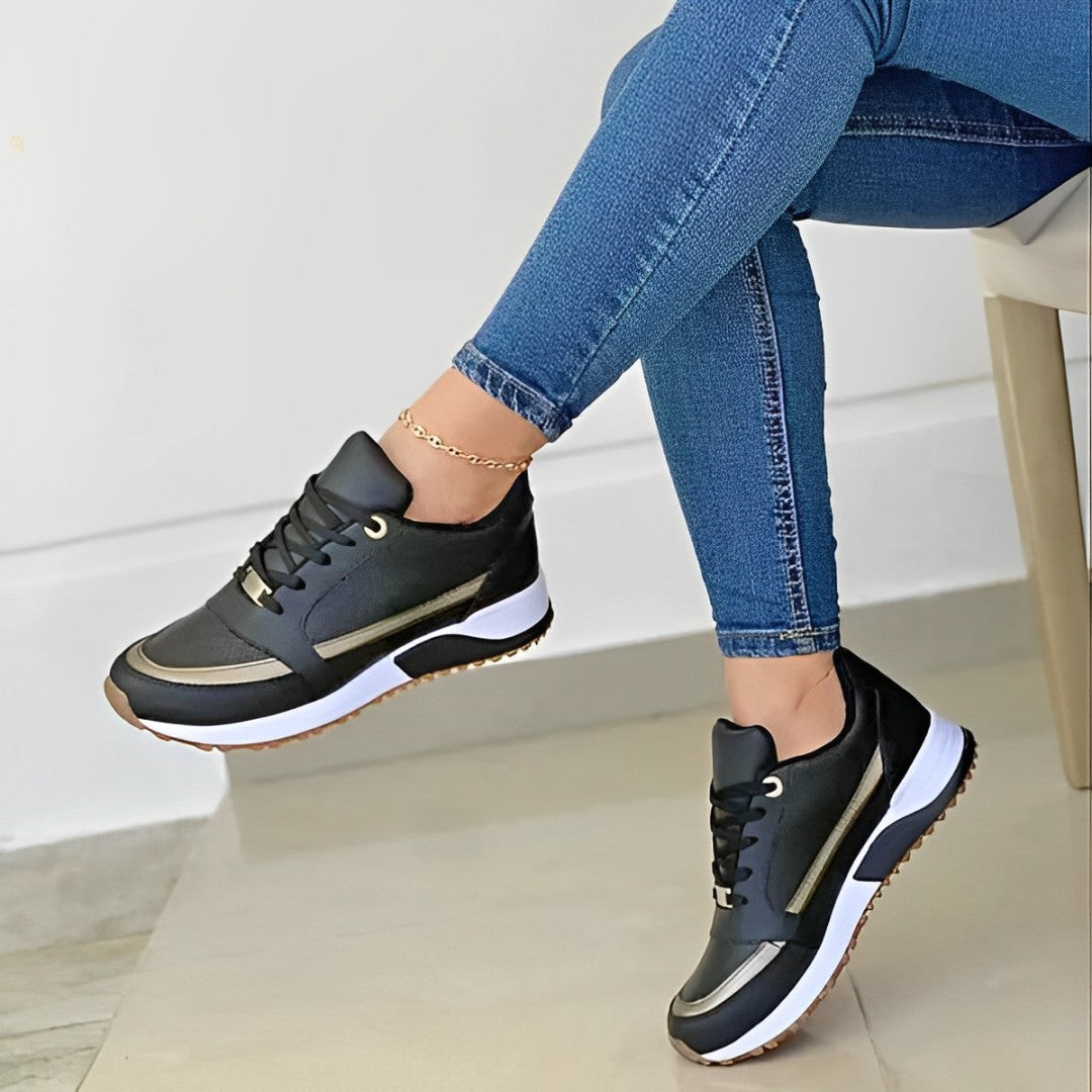 En comfortabele sneakers