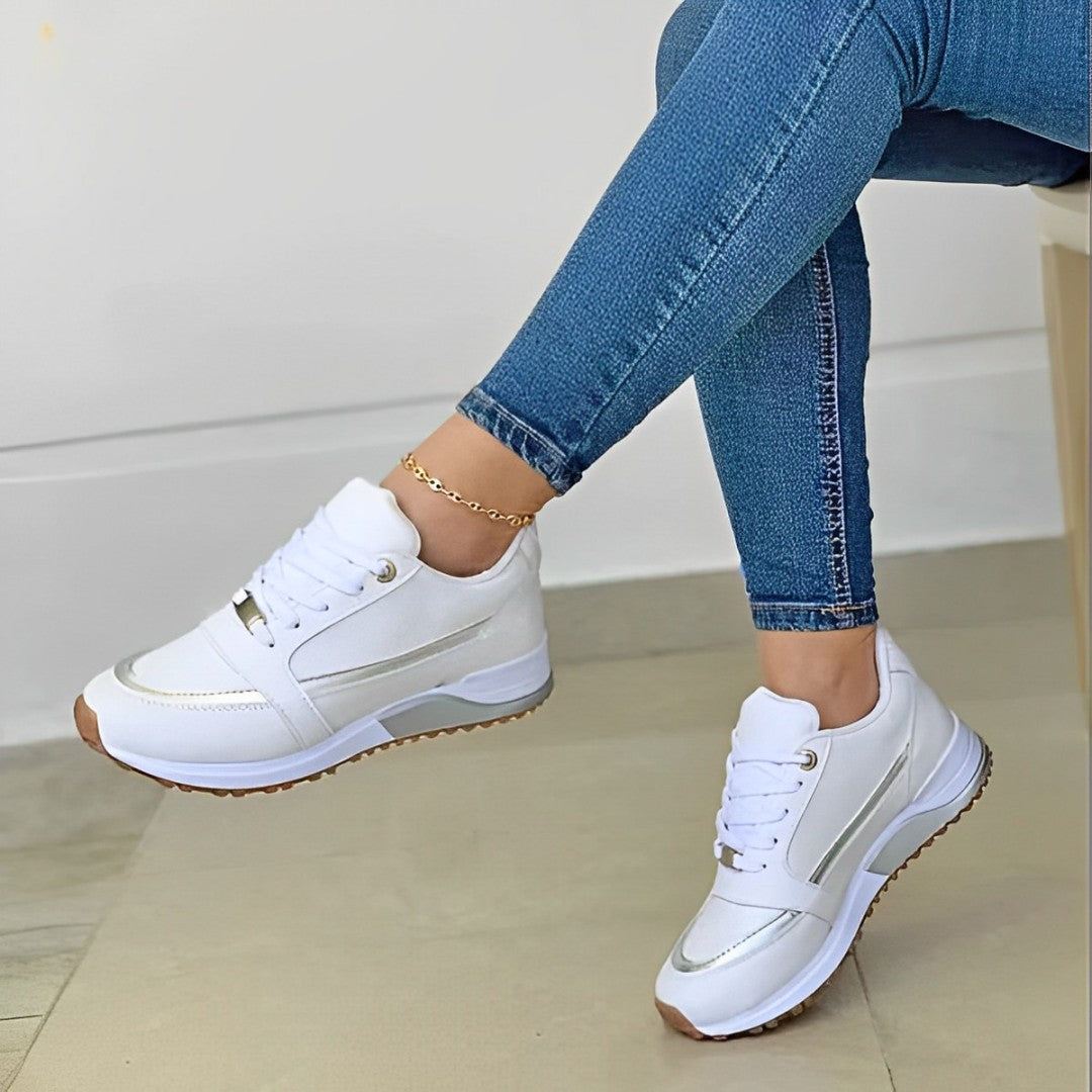 En comfortabele sneakers