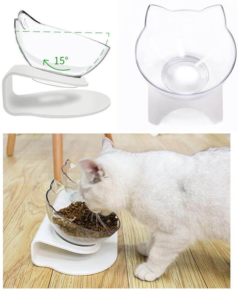 Katten voederbak