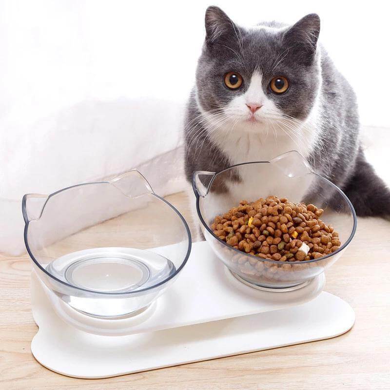 Katten voederbak