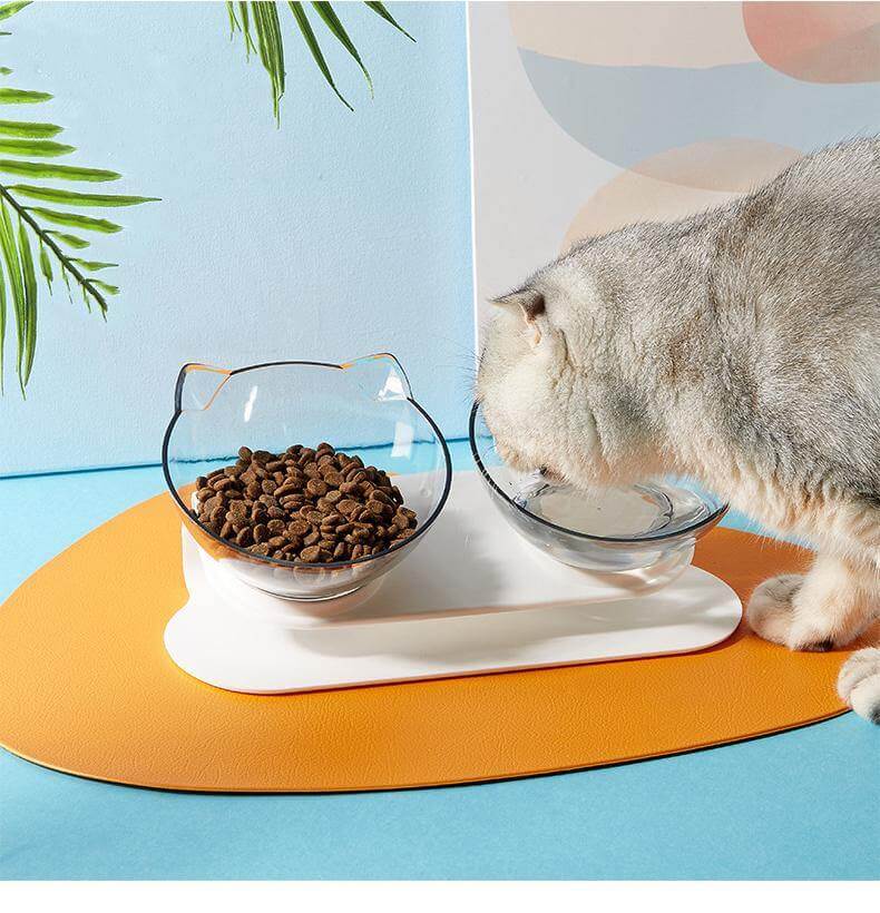 Katten voederbak