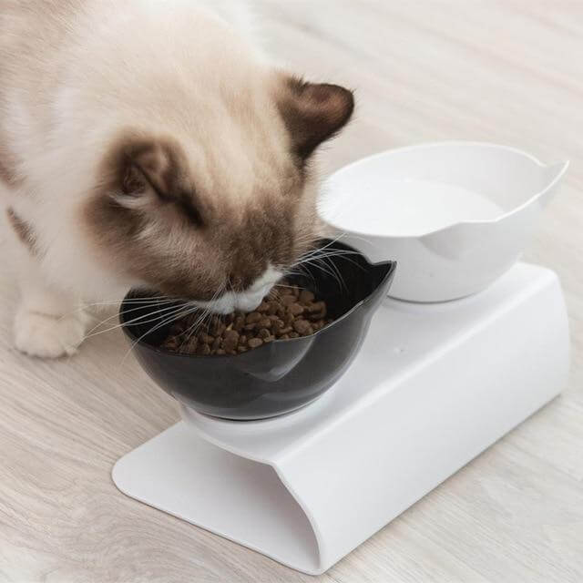 Katten voederbak