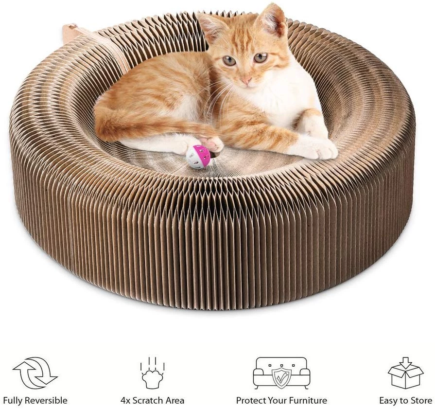 Kattenbed met kraboppervlak