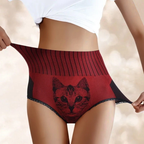 Liftende hoge-taille kat ondergoed
