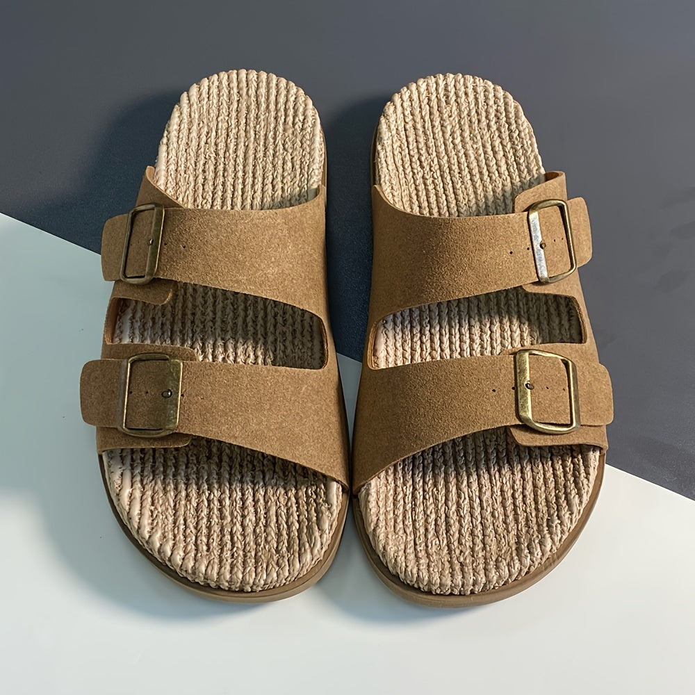 Heren zomer-slippers met verstelbare banden