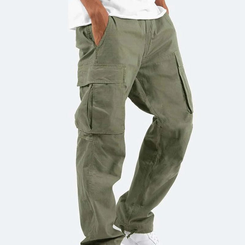 Flexibele cargo broek – stretch regular-fit mannen