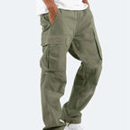 Flexibele cargo broek – stretch regular-fit mannen