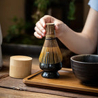 Traditionele matcha cadeauset