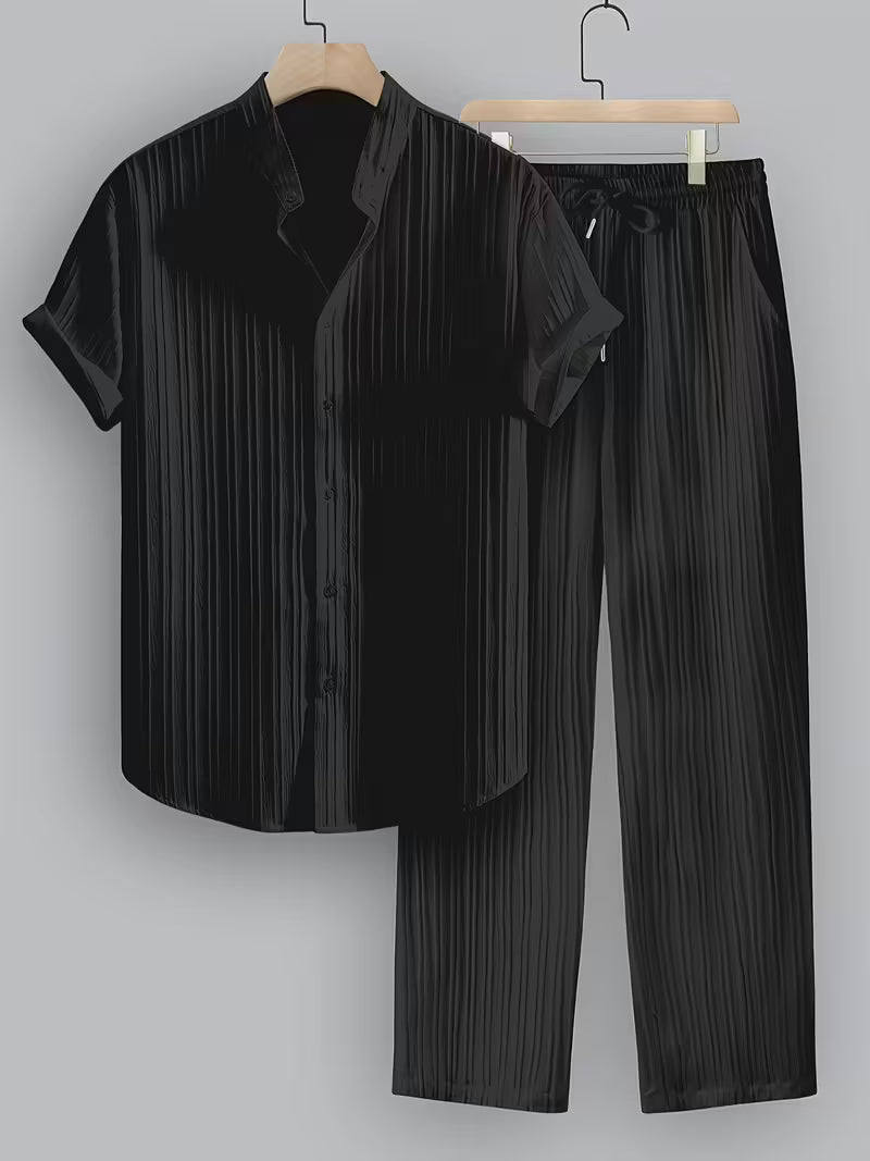 Ismael | Tweedelige herenset met overhemd en pantalon
