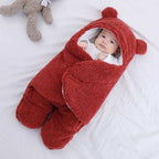 Zachte baby wikkelslaapzak