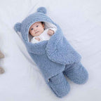 Zachte baby wikkelslaapzak