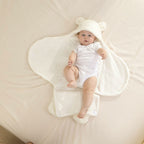 Zachte baby wikkelslaapzak