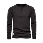 Stijlvol heren shirt met lange mouwen