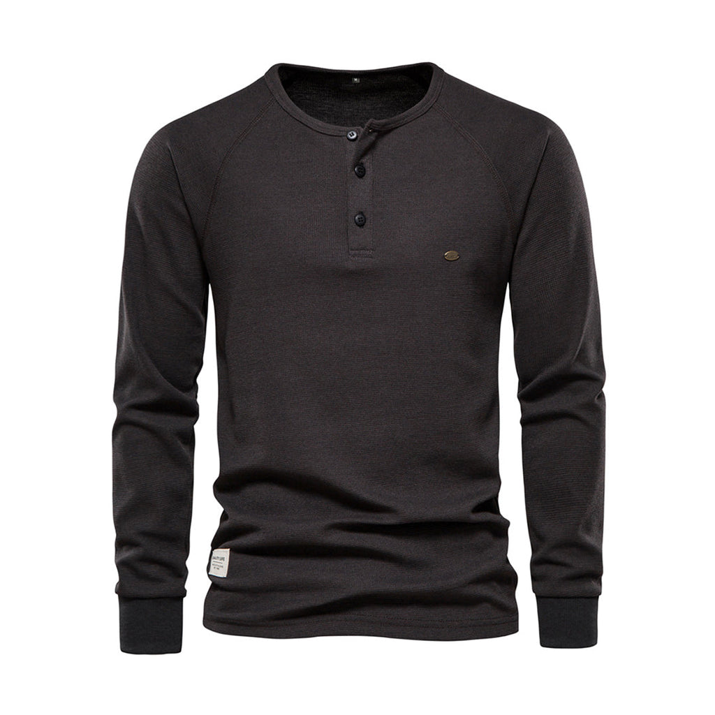 Herenshirt met lange mouwen