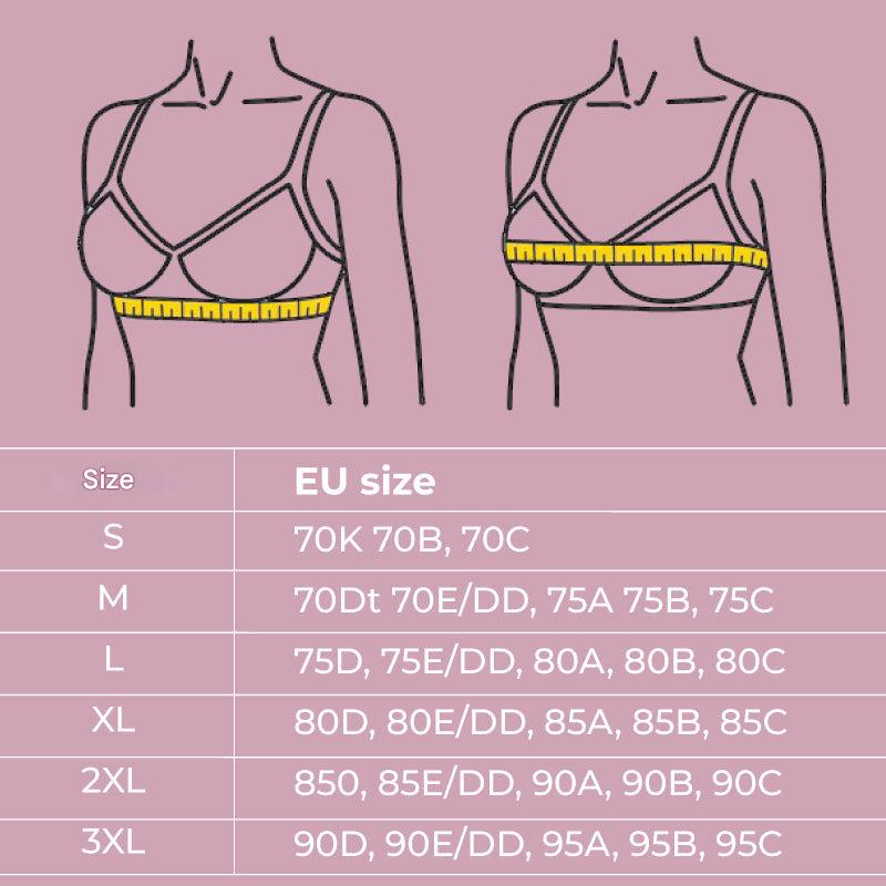 Naadloze bralette BH met V-hals