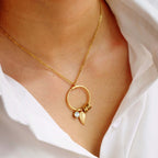Ketting met ronde familiehanger